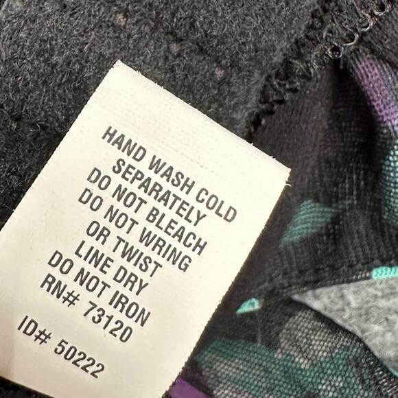 Fredericks Of Hollywood Floral Print Tie Front Lace Accent Halter‎ Bra XL - Picture 6 of 6